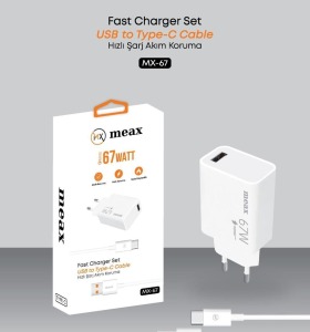 67 watt hızlı şarj cihazı